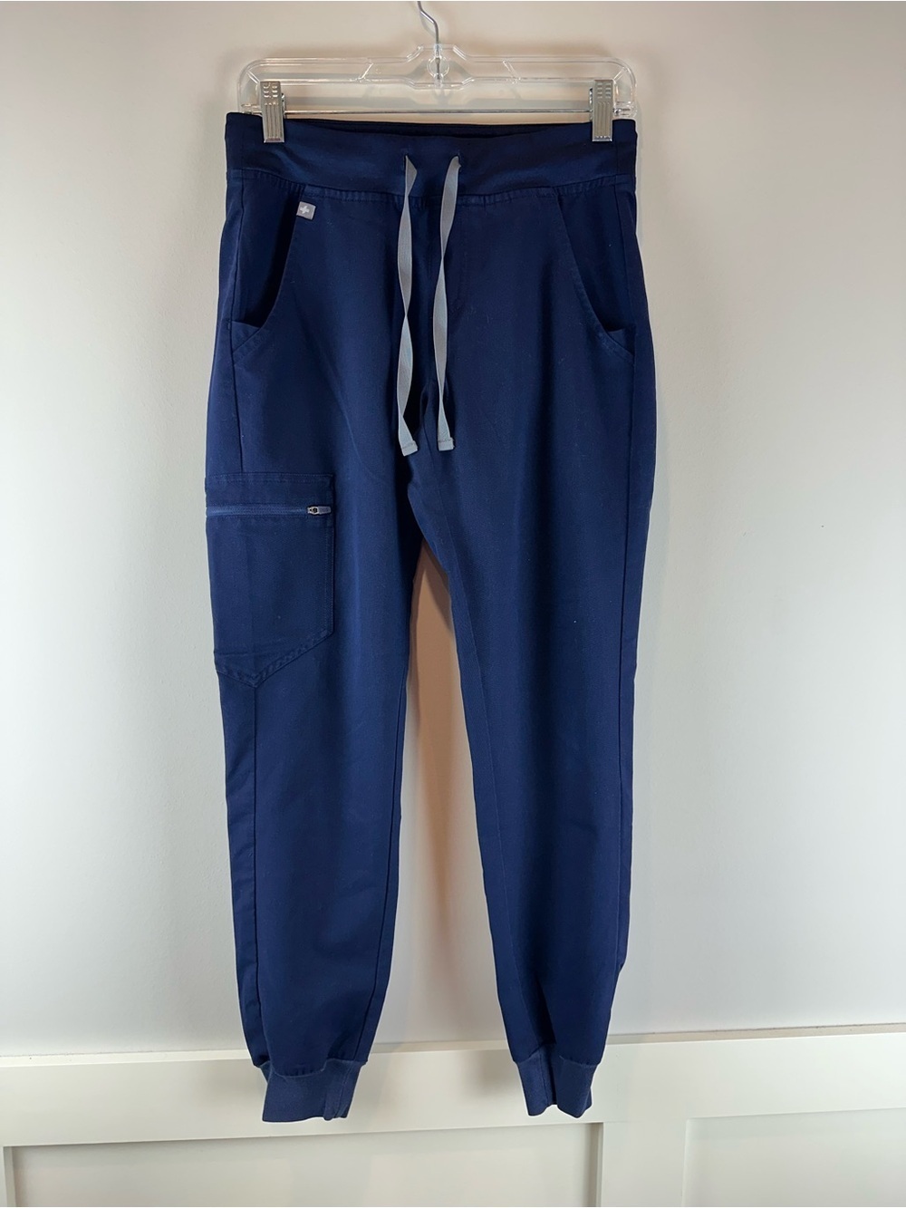 Figs Dark Navy Blue Zamora Jogger Medical Nursing Scrub Pants Size XS